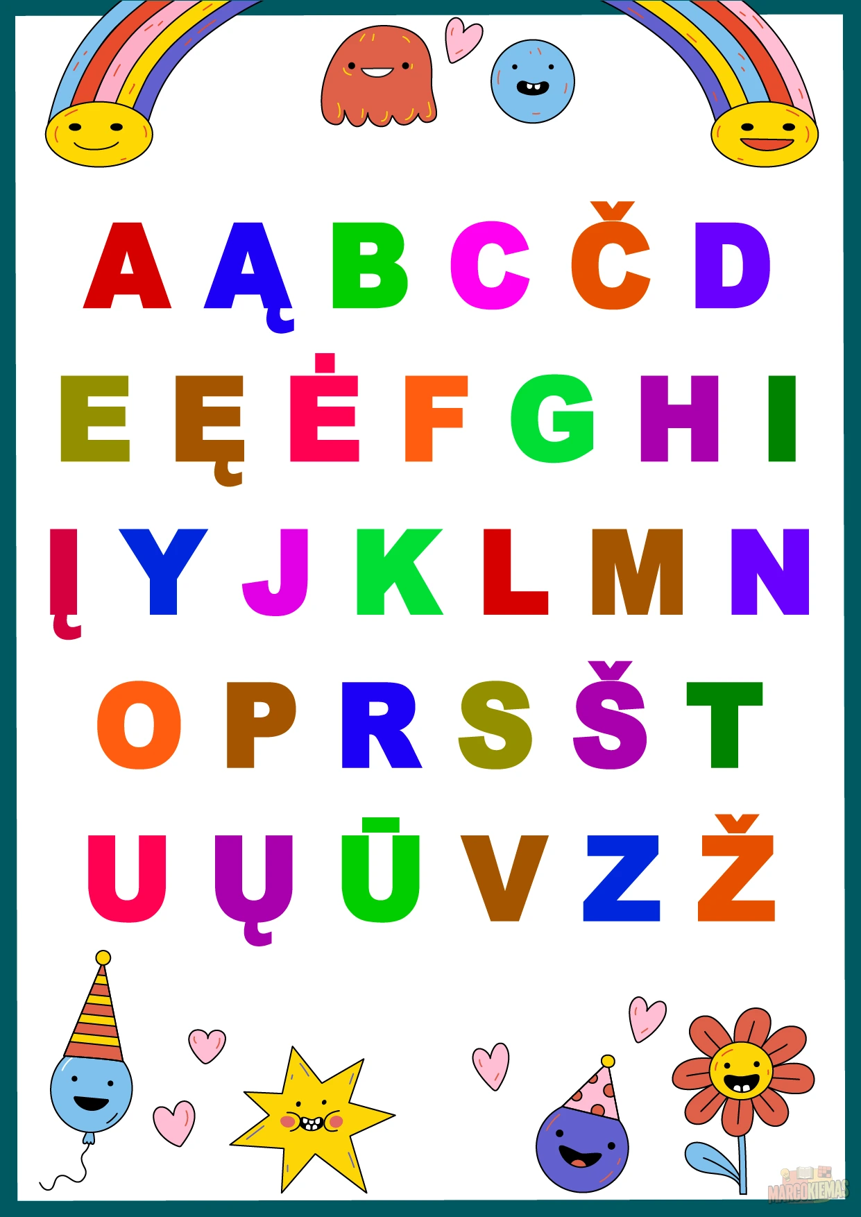 Lietuviška abėcėlė